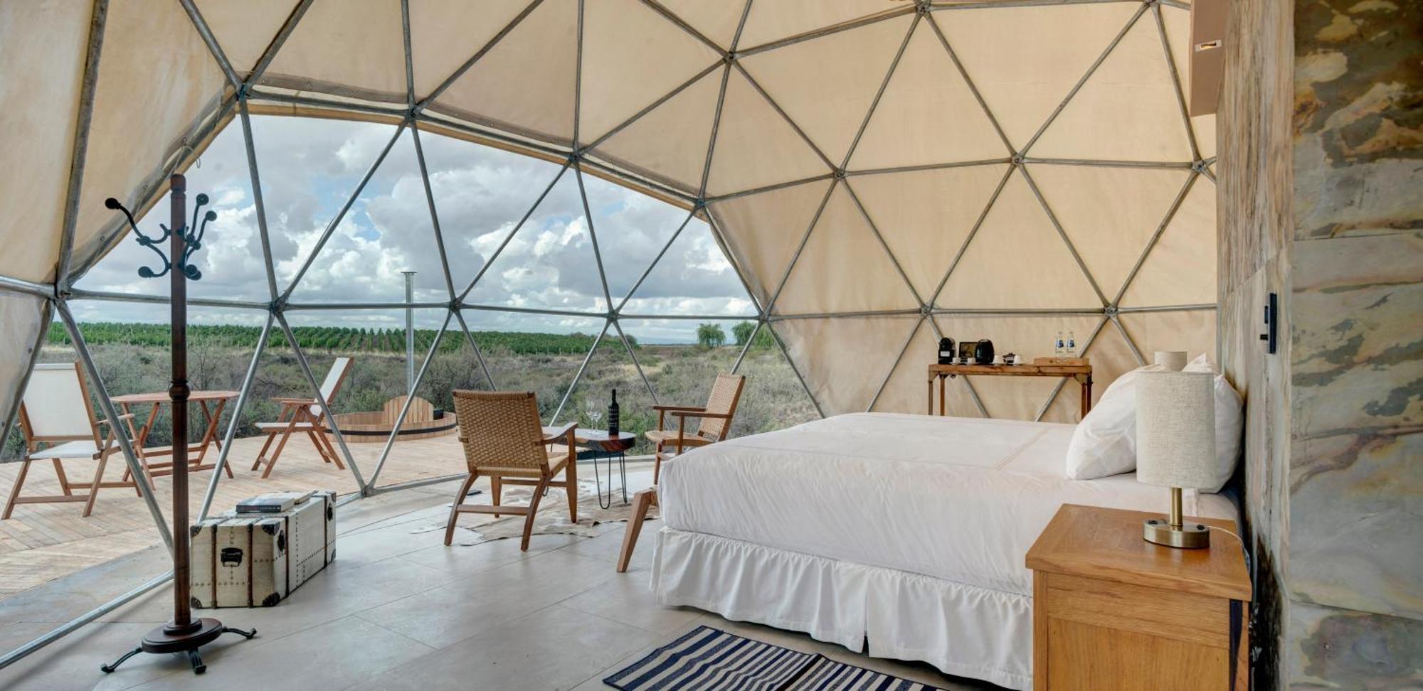 Bodega Alpasion Y Glamping Alojamento de Turismo Selvagem Tunuyán